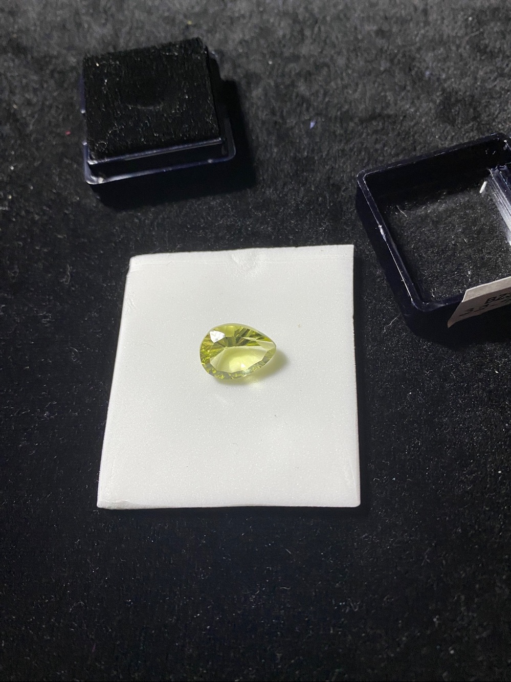 Genuine Lemon Quartz 4.4CT Tear Pear Natural Gemstone Jewelry